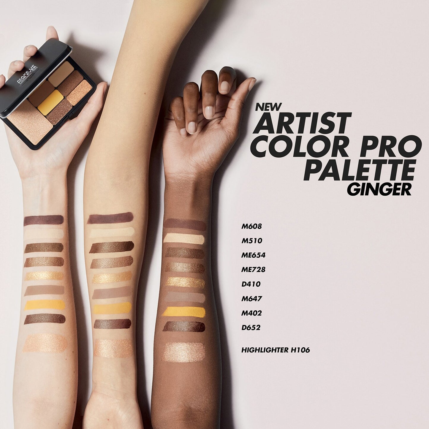 MAKE UP FOREVER - Artist Color Pro Palette - Ginger