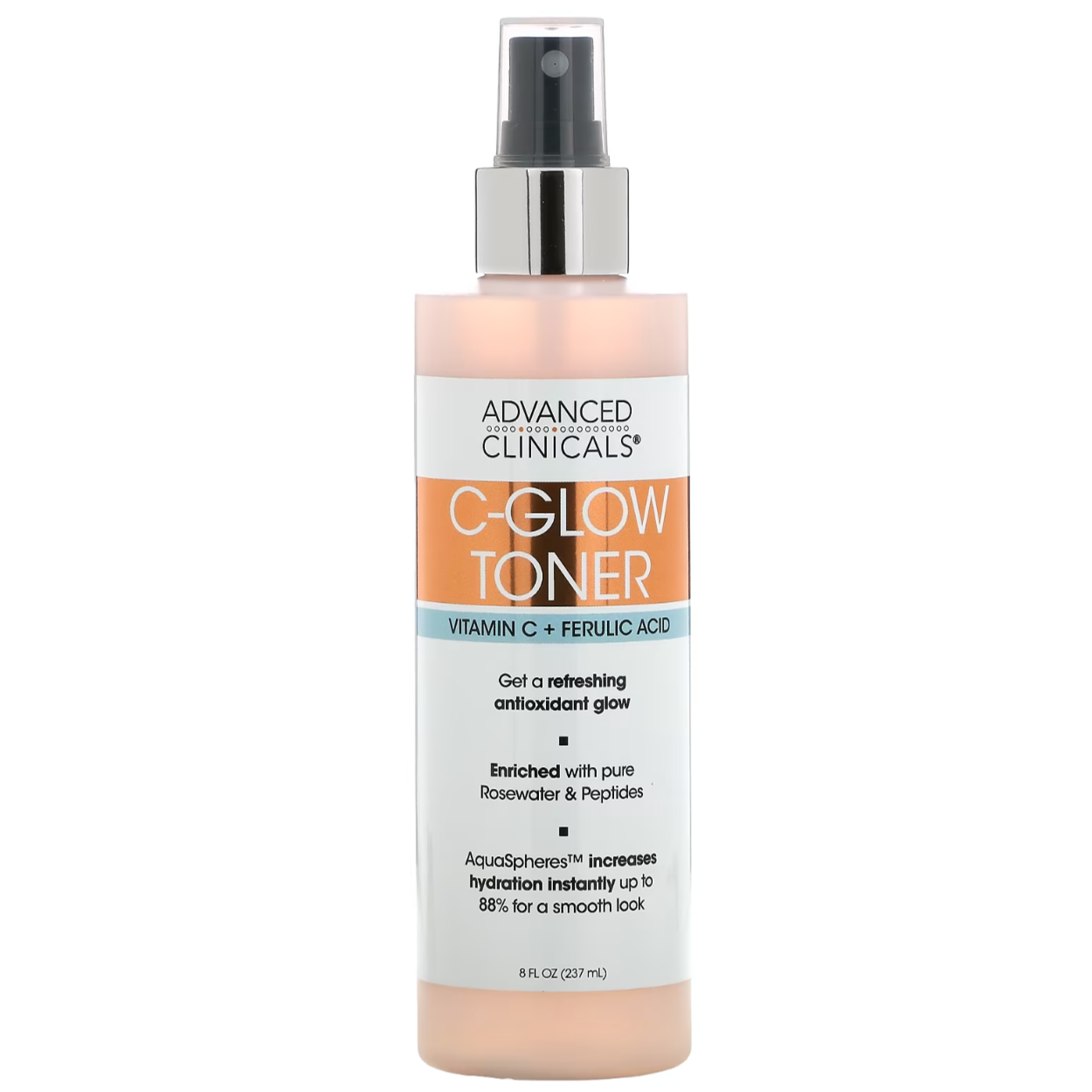 ADVANCED CLINICALS - C GLOW VITAMIN C AND FERULIC TONER | 237 mL