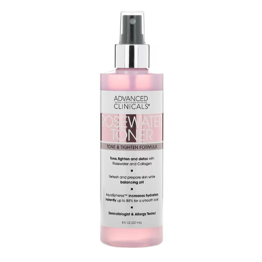 Advanced Clinicals - Rosewater Toner | 237 mL
