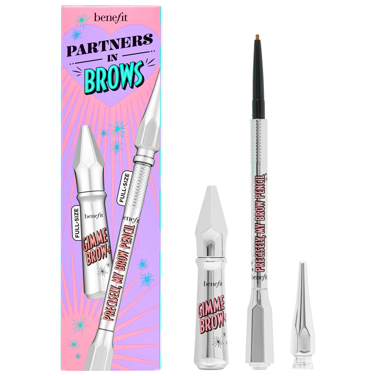 Benefit - Partners in Brows brow pencil & gel value set