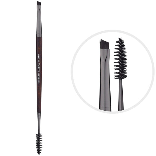 Make Up For Ever - Double-Ended Angled Eyebrow and Eyelash Brush -274