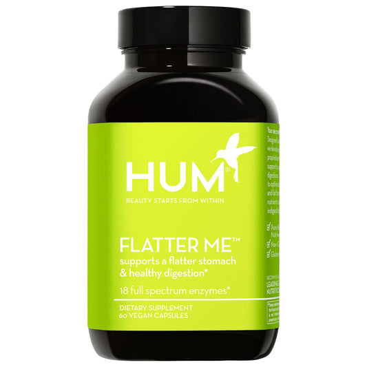 HUM Nutrition - Flatter Me Digestive Enzyme Supplement | 60 capsules