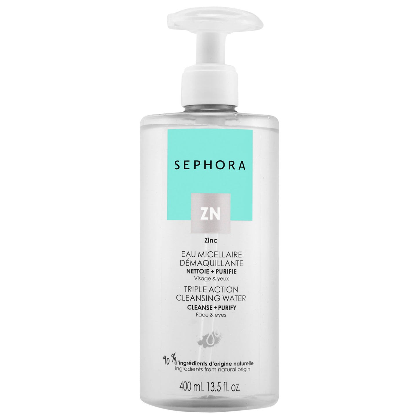 Sephora - Triple Action Cleansing Water - Cleanse + Purify