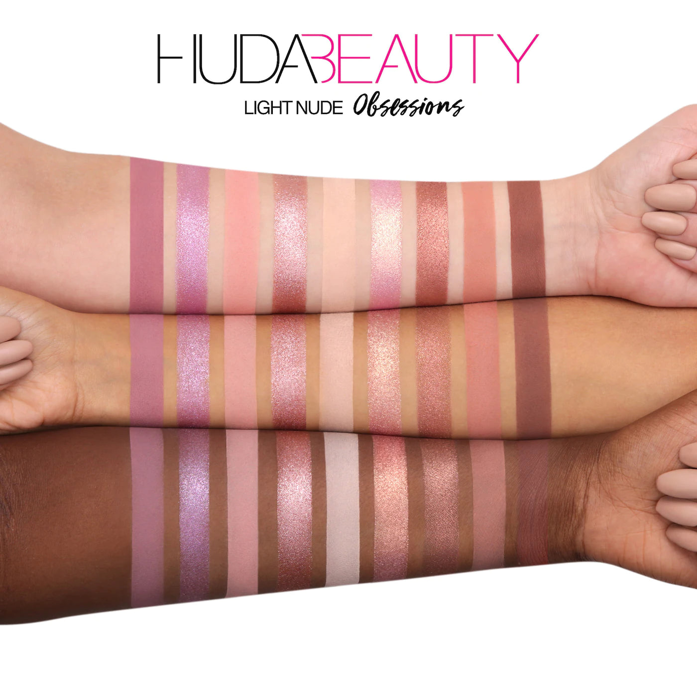 Huda Beauty - Nude Obsessions Eyeshadow Palette - Nude Light