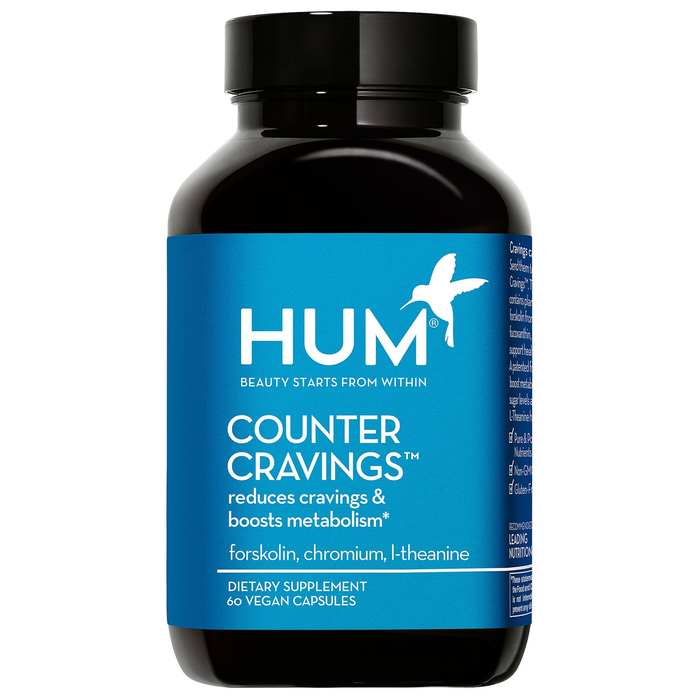 HUM Nutrition - COUNTER CRAVINGS™ | Helps Reduce Cravings and Boosts Metabolism | 60 capsules