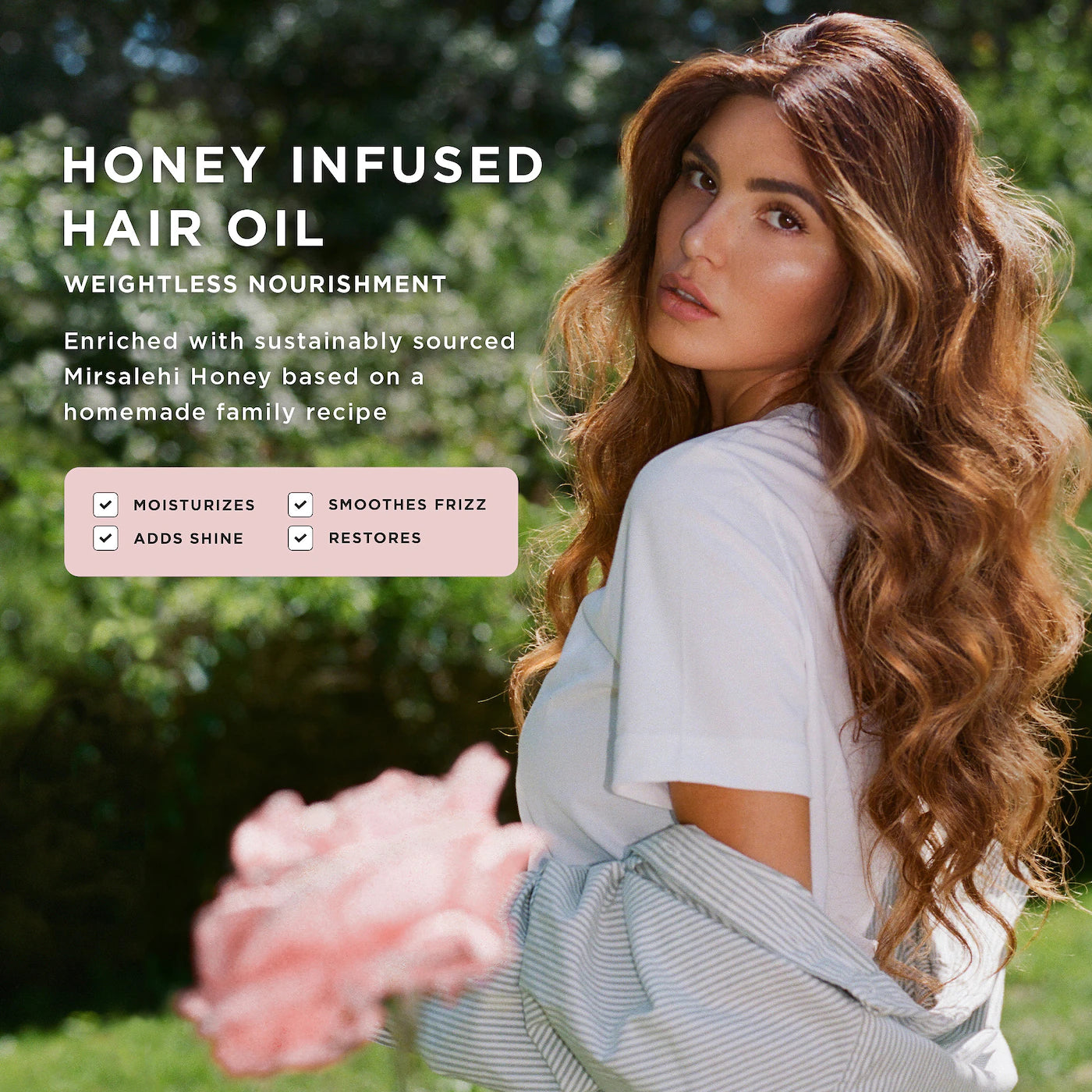  Gisou Honey Infused Hair Oil Enriched with Mirsalehi Honey to  Rebuild and Repair Dry and Damaged Locks (3.4 fl oz) : Beauty & Personal  Care