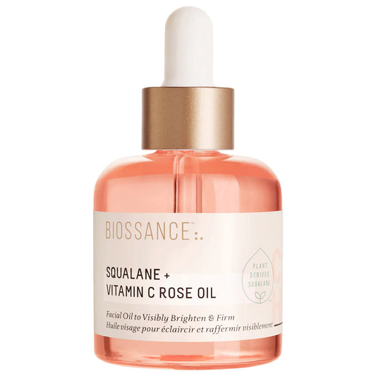 Biossance - Squalane + Vitamin C Rose Firming Oil