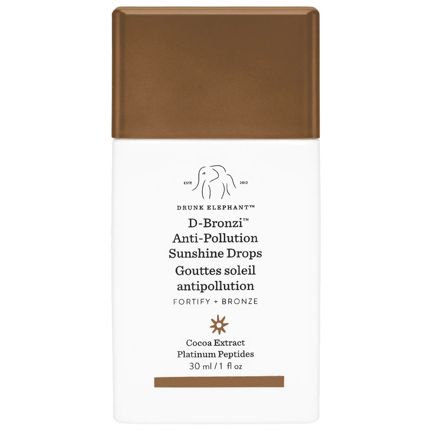 Drunk Elephant - D-Bronzi™ Anti-Pollution Bronzing Drops with Peptides | 30 mL