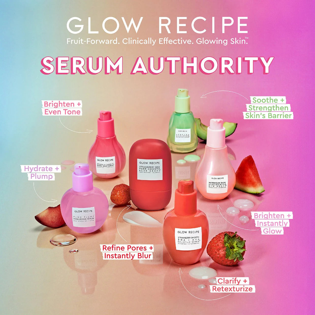 Glow Recipe - Avocado Soothing Skin Barrier Serum with Ceramides | 30 mL