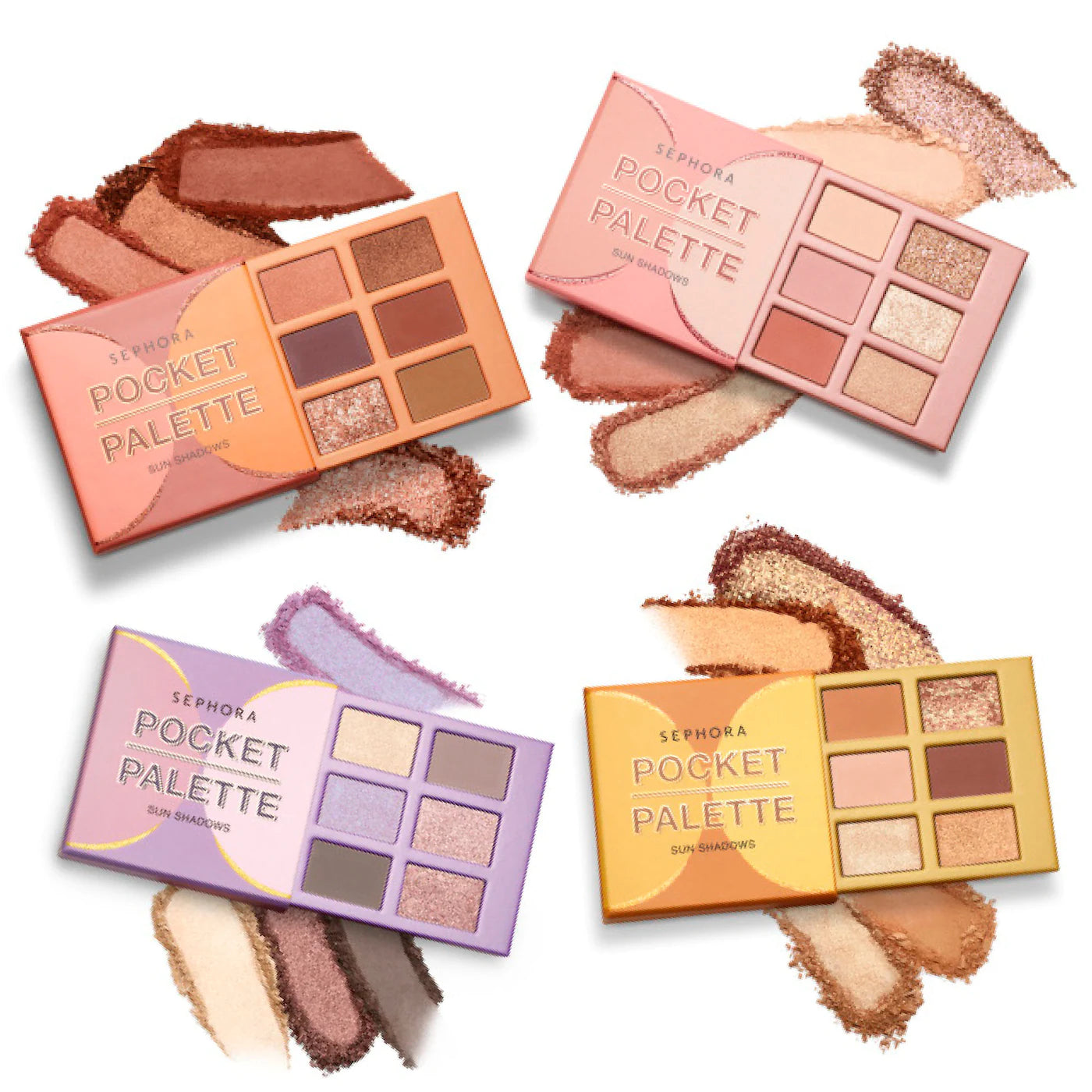 Sephora Collection - Mini Pocket Sun Eyeshadow Palettes