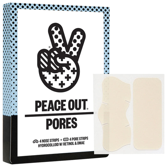 Peace out - Oil-Absorbing Pore Treatment Strips | 4 x 2 Strips