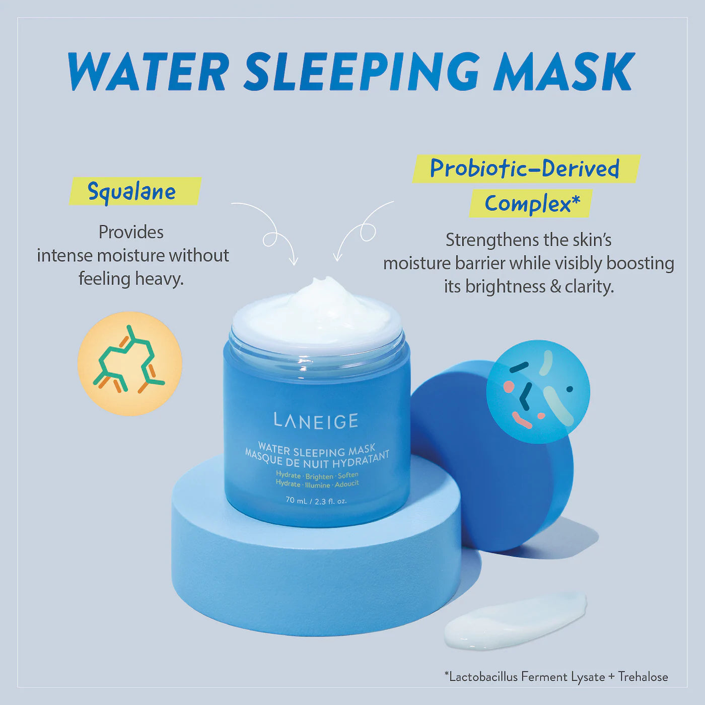 LANEIGE - Water Sleeping Mask with Squalane | 70 mL