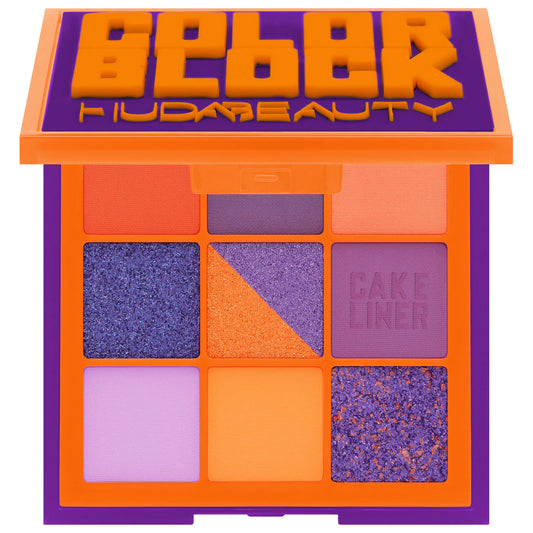 Huda Beauty - Color Block Obsessions Eyeshadow Palette | Purple and Orange