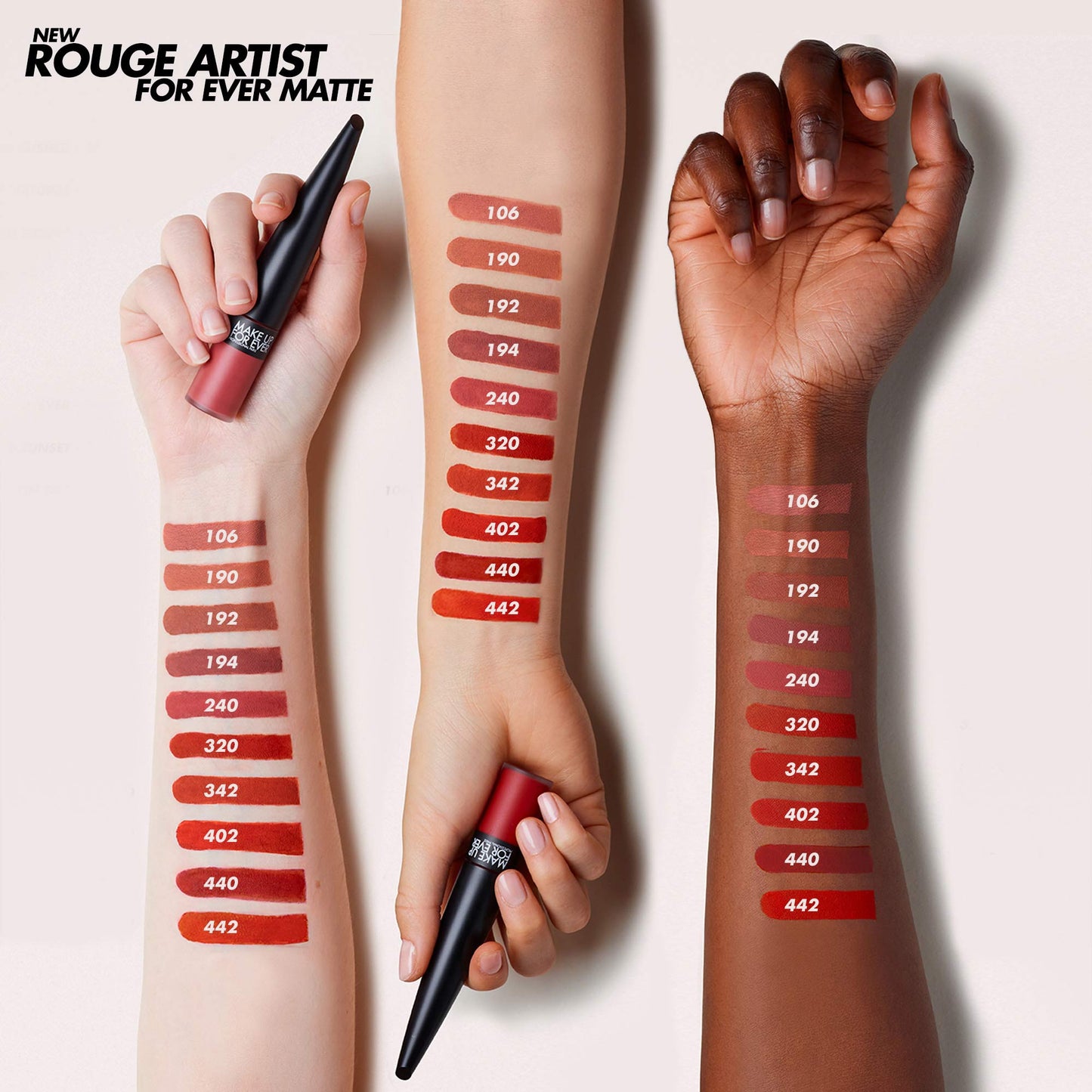 MAKE UP FOR EVER - Rouge Artist For Ever Matte 24HR Longwear Liquid Lipstick | 4.5 g