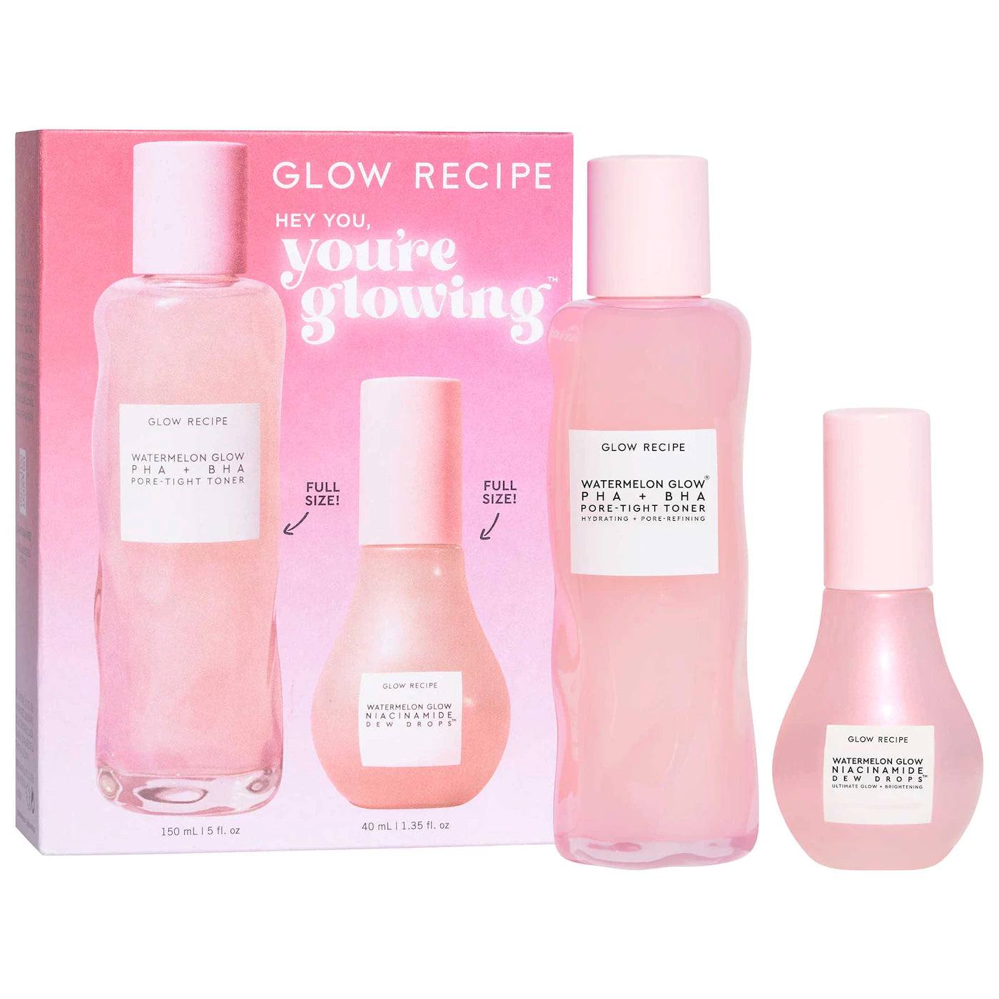 Glow Recipe - Hey You, You're Glowing Watermelon Set