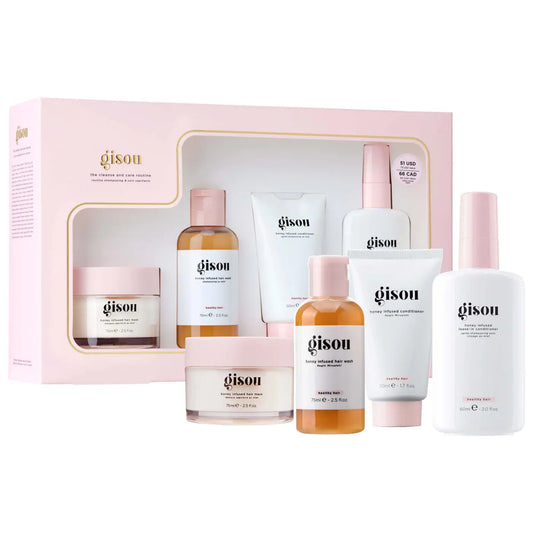 Gisou - Honey Infused Hydrating Cleanse & Care Routine Hair Set